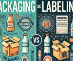 difference between packaging and labelling