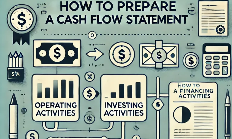 how to prepare cash flow statement