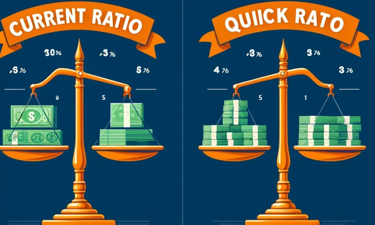 difference between current ratio and quick ratio