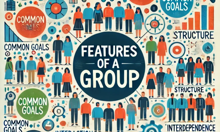 features of a group