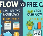 difference between cash flow and free cash flow