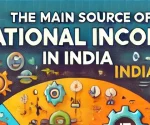 the main source of national income in india