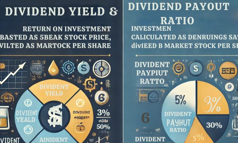 difference between dividend yield and dividend payout ratio