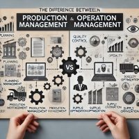 Difference Between Production Management and Operation Management