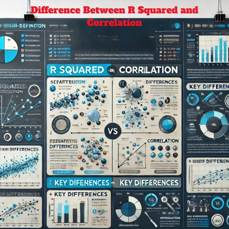 Difference Between R Squared and Correlation