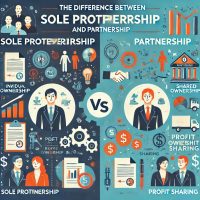 Learn the Difference Between Sole Proprietorship and Partnership 