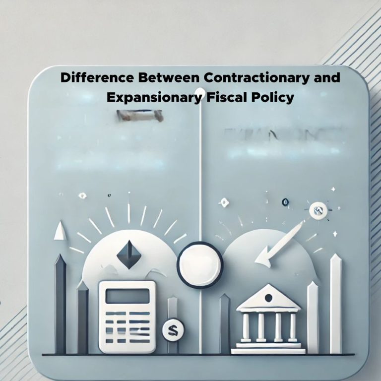 Difference Between Contractionary and Expansionary Fiscal Policy