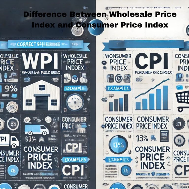 Difference Between Wholesale Price Index and Consumer Price Index