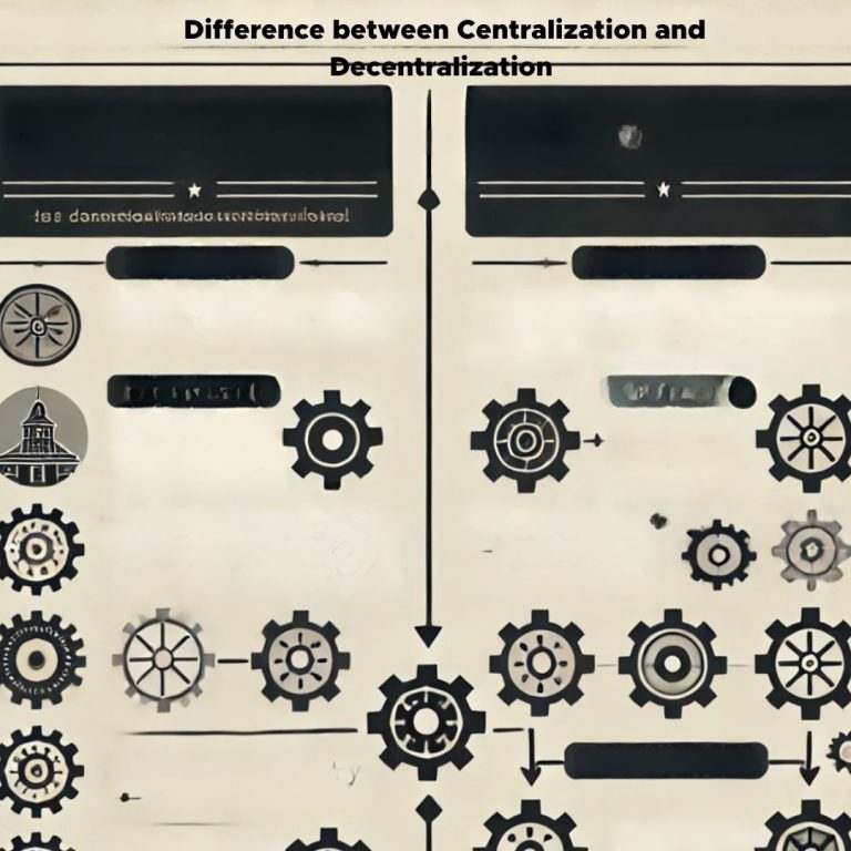 Difference between Centralization and Decentralization