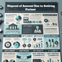 Disposal of Amount Due to Retiring Partner