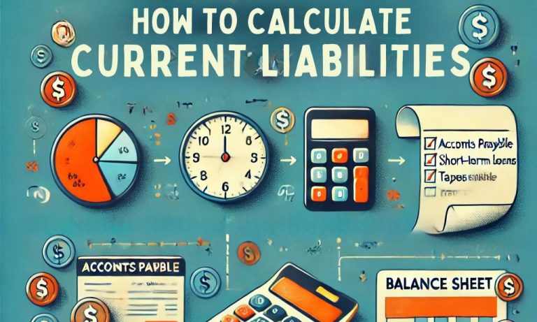 how to calculate current liabilities