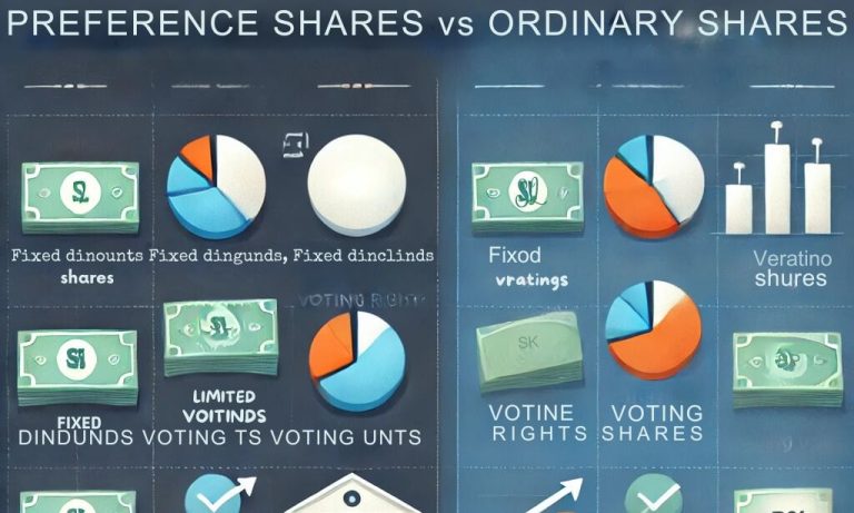 difference between preference and ordinary shares