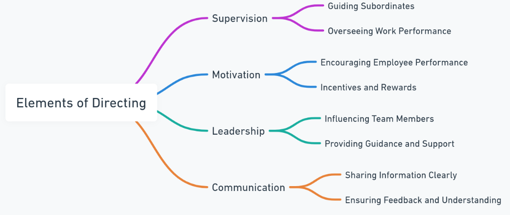 elements of directing