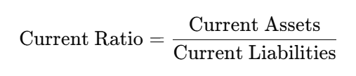 difference between current ratio and quick ratio