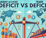 difference between current account deficit and trade deficit