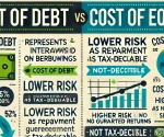 difference between cost of debt and cost of equity