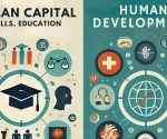 difference between human capital and human development