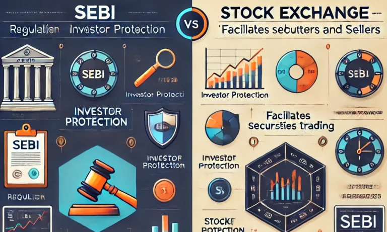 difference between sebi and stock exchange