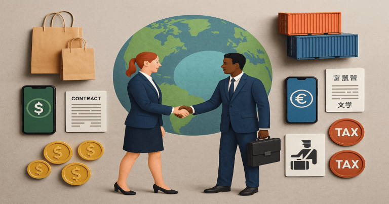 difference between domestic and international business