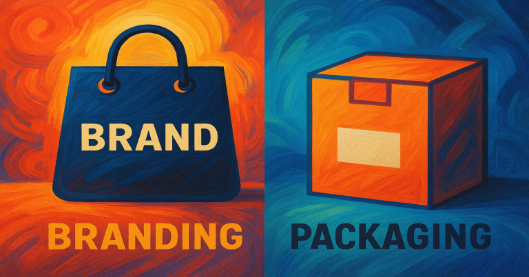 Difference between branding and packaging