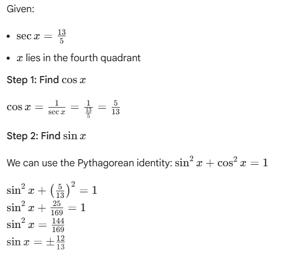 Class 11 Maths NCERT Solutions Chapter 3