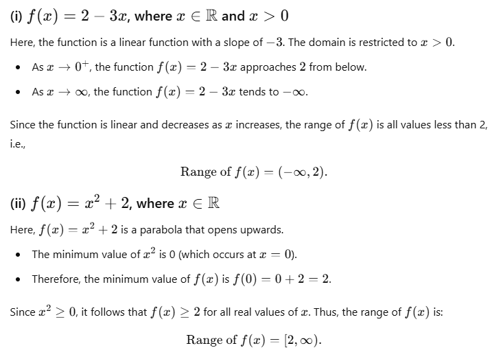 NCERT Solutions for Class 11 Maths Chapter 2
