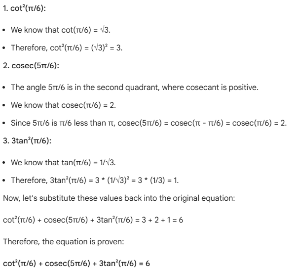 Class 11 Maths NCERT Solutions Chapter 3