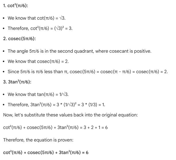 Class 11 Maths NCERT Solutions Chapter 3