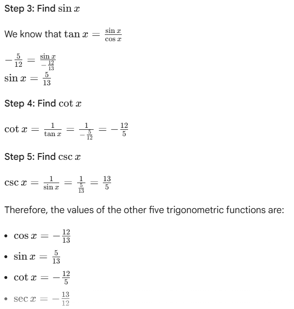 Class 11 Maths NCERT Solutions Chapter 3