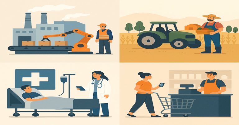 types of business industries