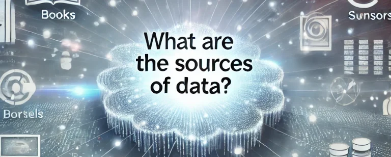 what are the sources of data