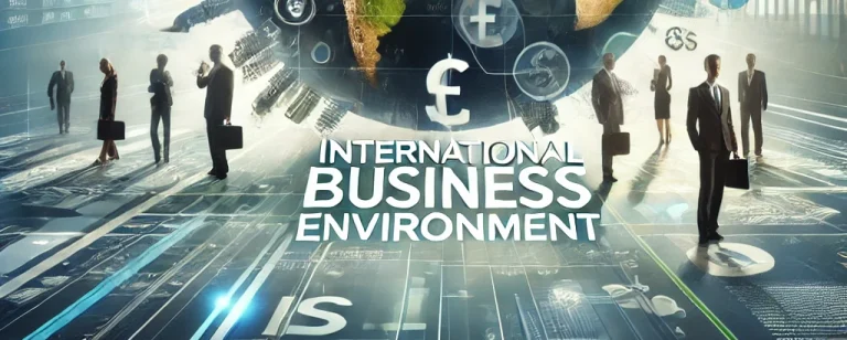 meaning of international business environment