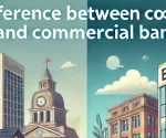 difference between cooperative and commercial banks