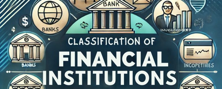 classification of financial institutions