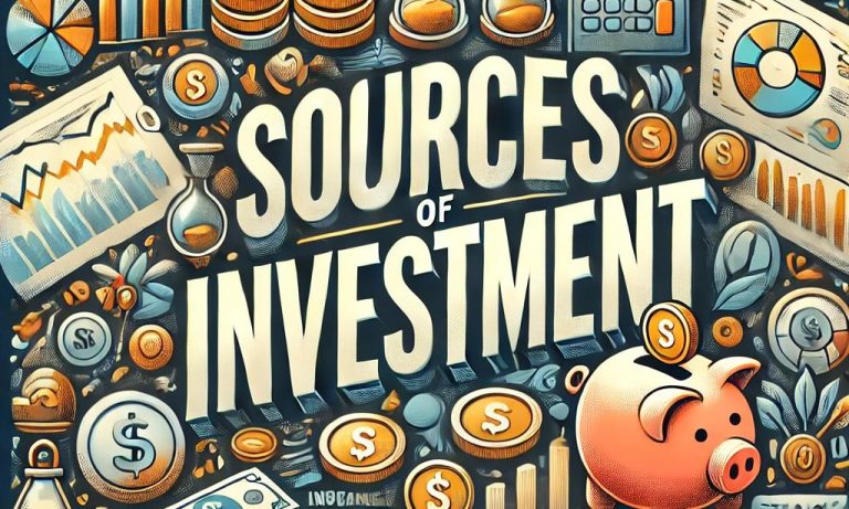 sources of investment