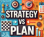 difference between strategy and plan