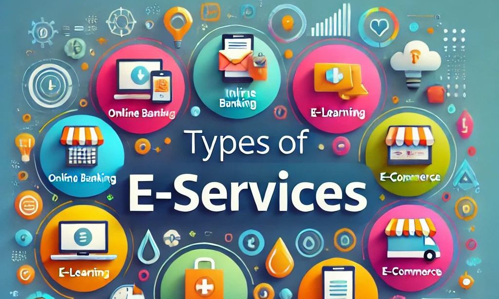 Meaning of E-Services, Types of E-Services \u0026 Importance