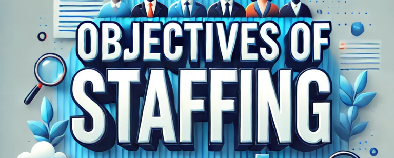 objectives of staffing