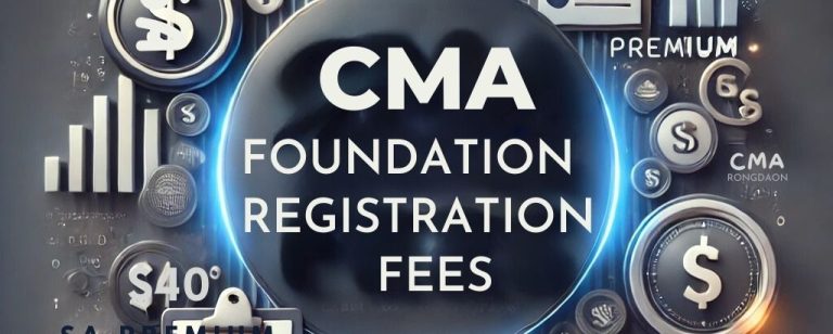 cma foundation registration fees