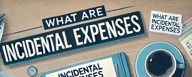 What are Incidental Expenses