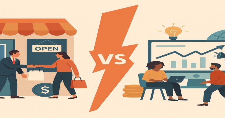 what is the difference between selling and marketing