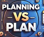 difference between planning and plan