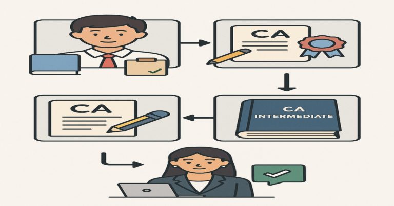 how to become ca after 12th