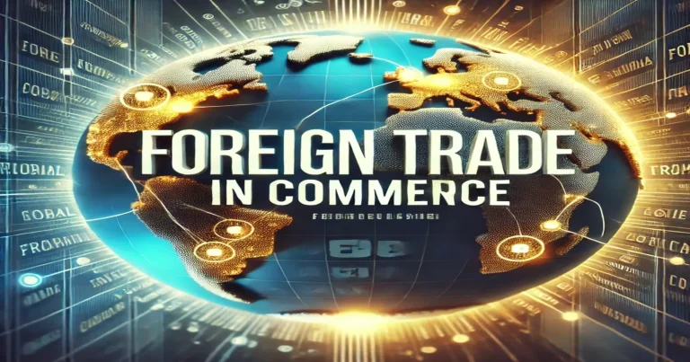 foreign trade in commerce