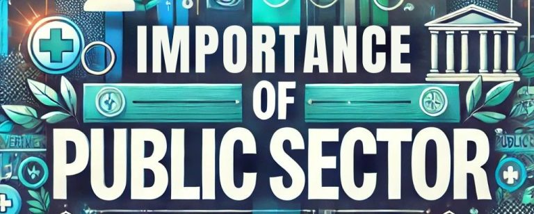 importance of public sector