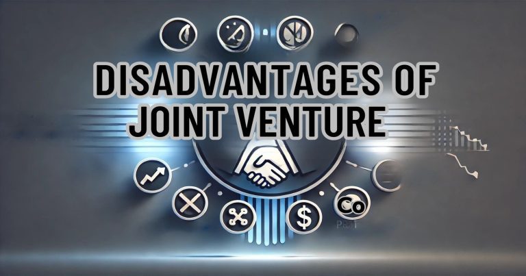 disadvantages of joint venture