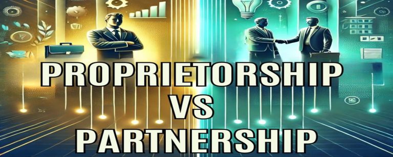 Proprietorship vs Partnership