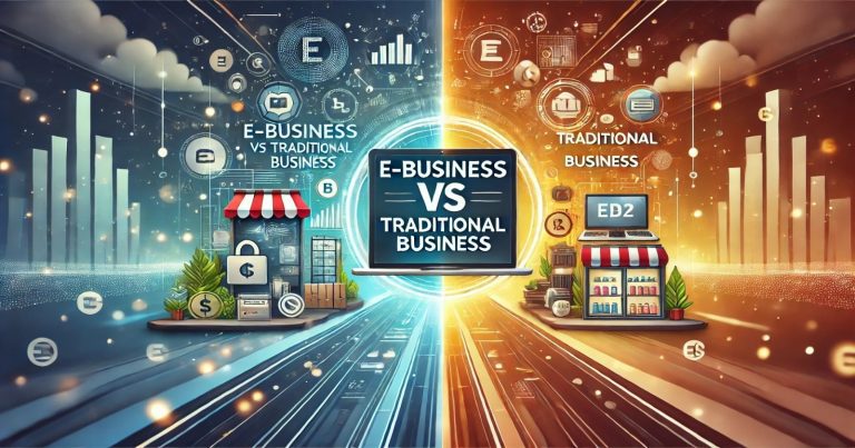 E Business VS Traditional Business