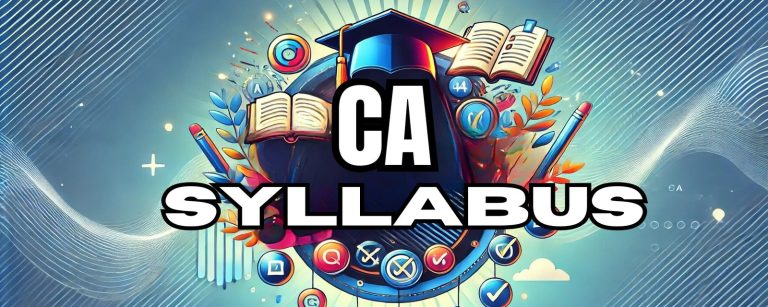 chartered accountant syllabus