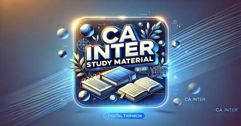 ca inter study material